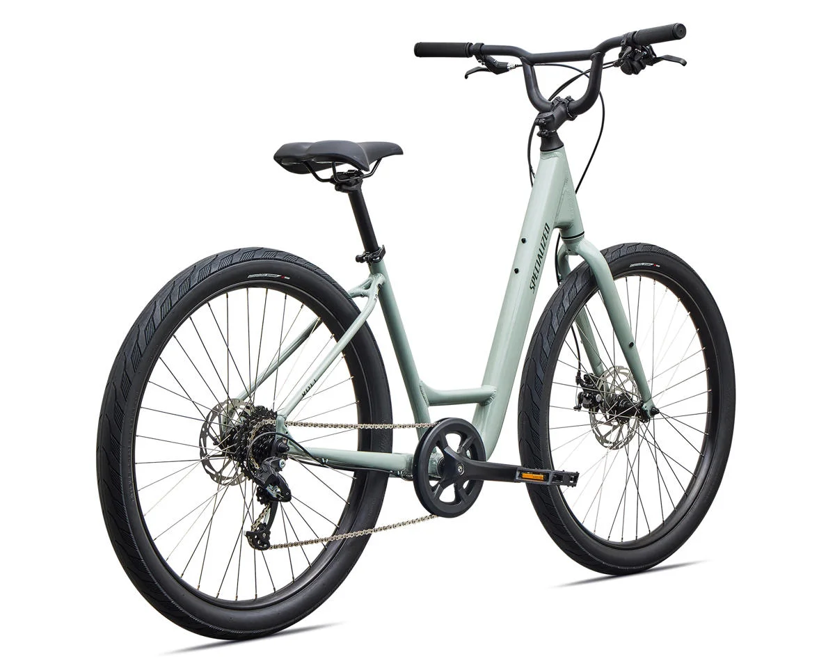 Specialized Roll 2.0 Low Entry Comfort Bike (Gloss Agave Grey/Bottle Green) (M)